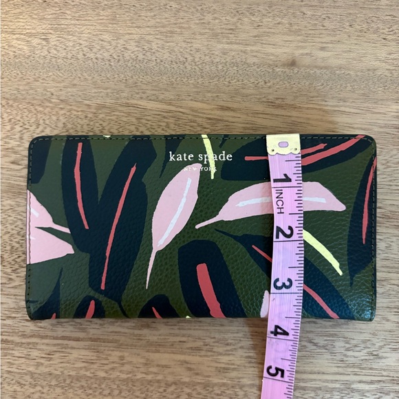 Kate Spade Eva Modern Feather Wallet NWOT - Picture 4 of 5